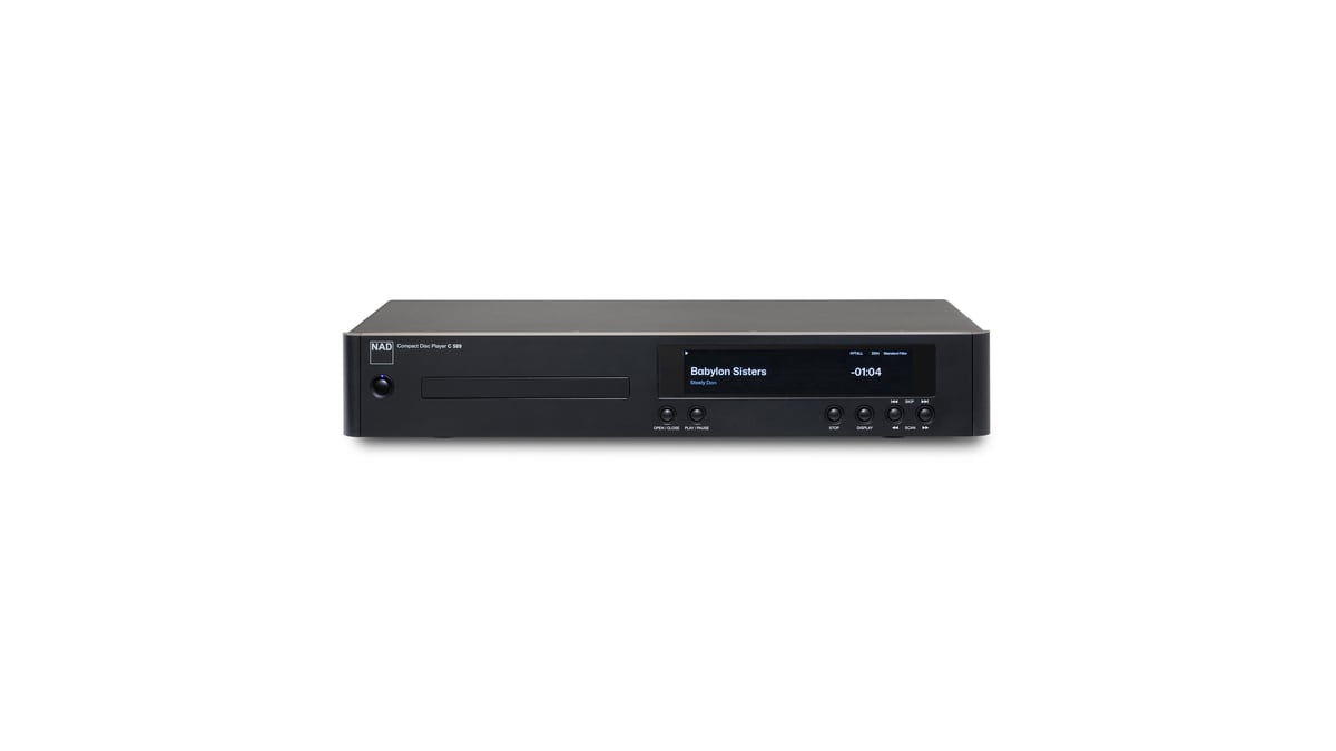 NAD's C 589 CD player revives MQA with QRONO d2a processing and an ESS Sabre DAC