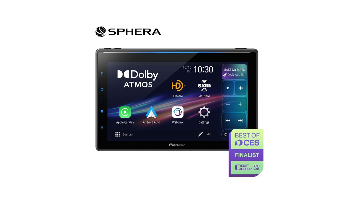 Pioneer's SPHERA brings Dolby Atmos spatial-audio music to any car via CarPlay